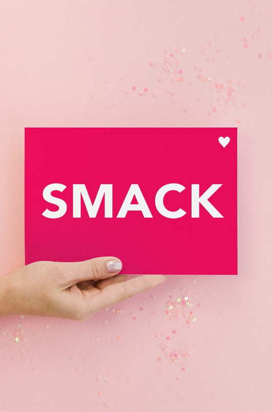 Smack - Collection Fluo - Carte Postale - Pied de Poule