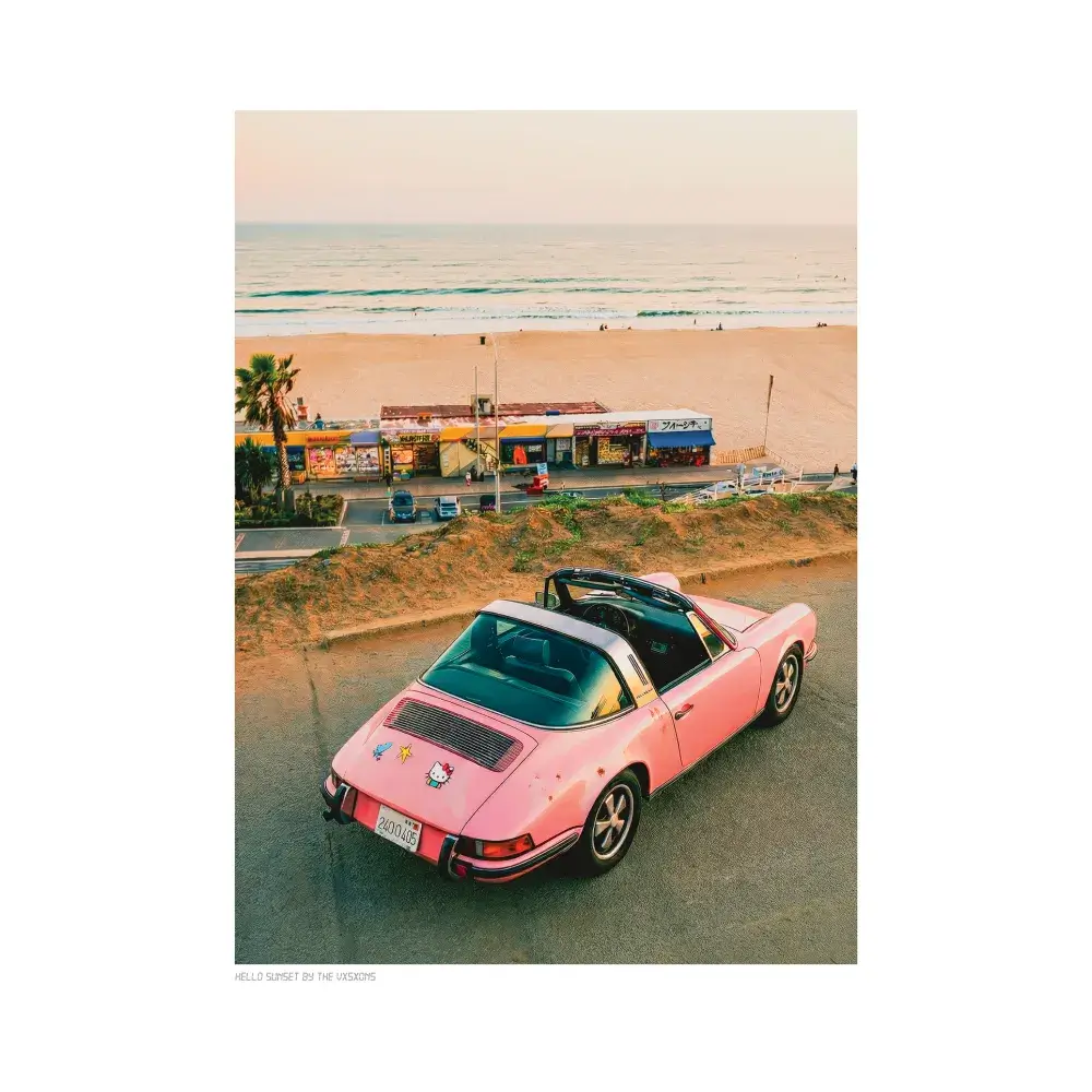 Affiche The Vxsxons 30x40 cm - Hello Sunset par Image Republic