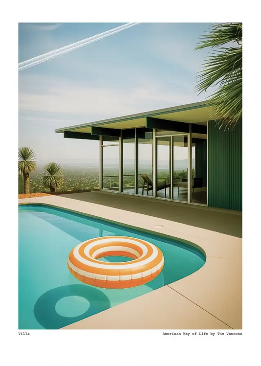 "Villa - American Way Of Life" Villa avec une piscine