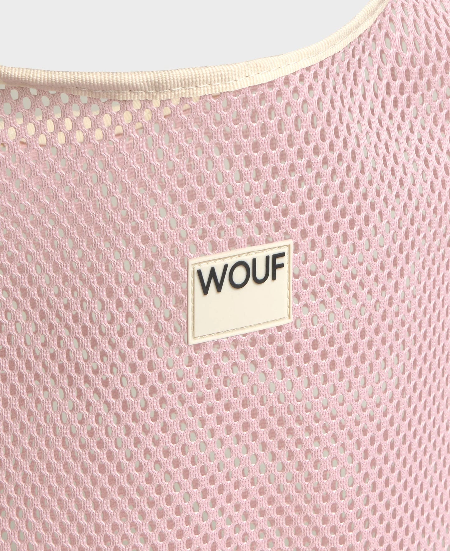 Wouf - Sac t-shirt Ray  filet jaune Ray, collection Mesh 