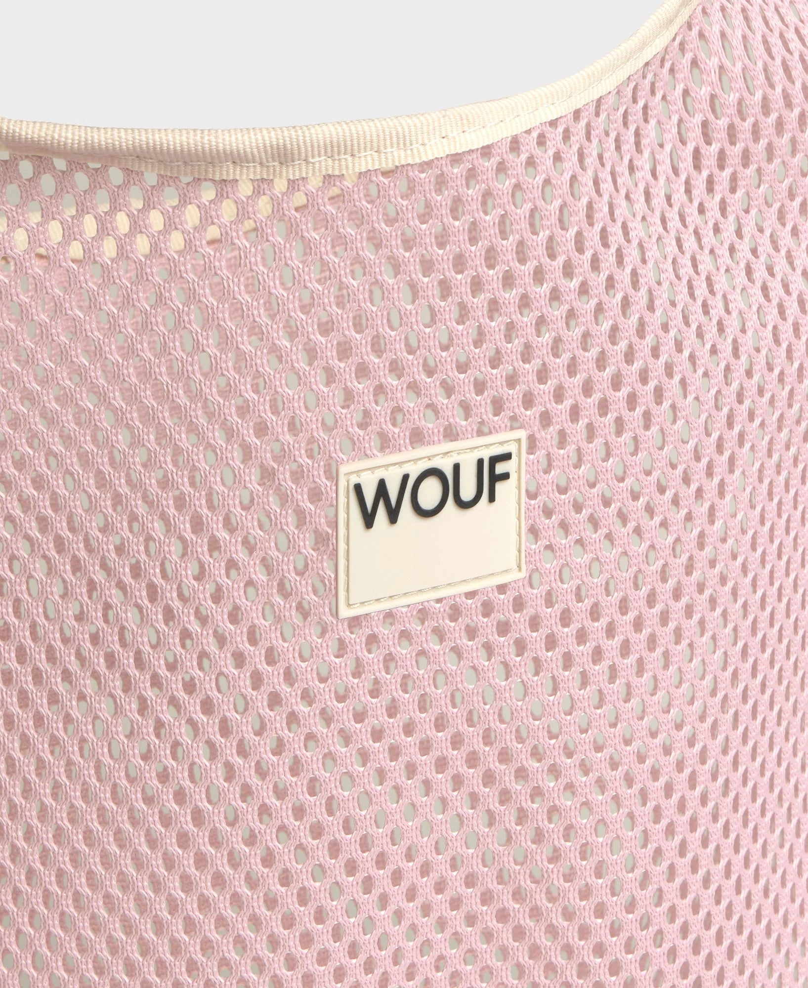 Wouf - Sac t-shirt Ray  filet jaune Ray, collection Mesh 