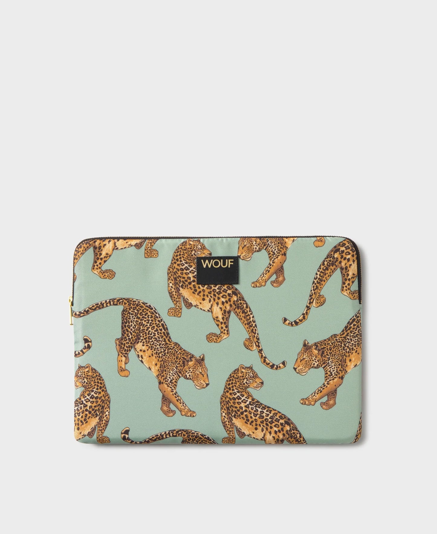 Housse d'ordinateur Wouf Emerald Leopard pour 13" & 14"