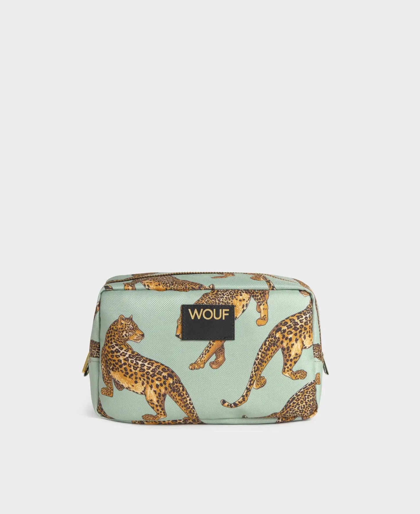 Trousse de toilette Emerald Leopard de chez Wouf