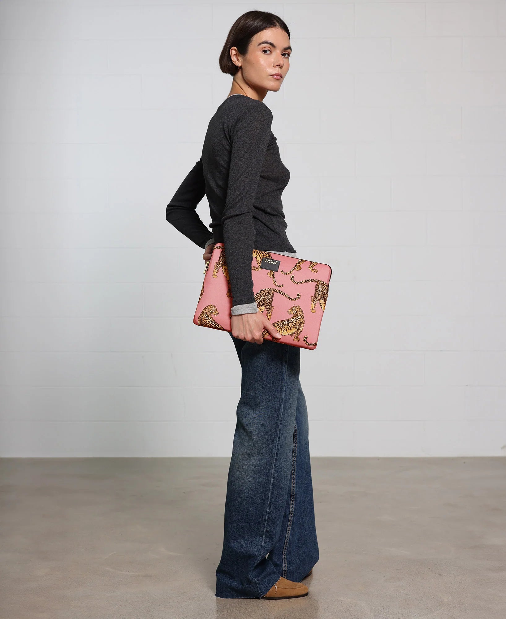 Wouf - Housse de protection collection Blush Leopard