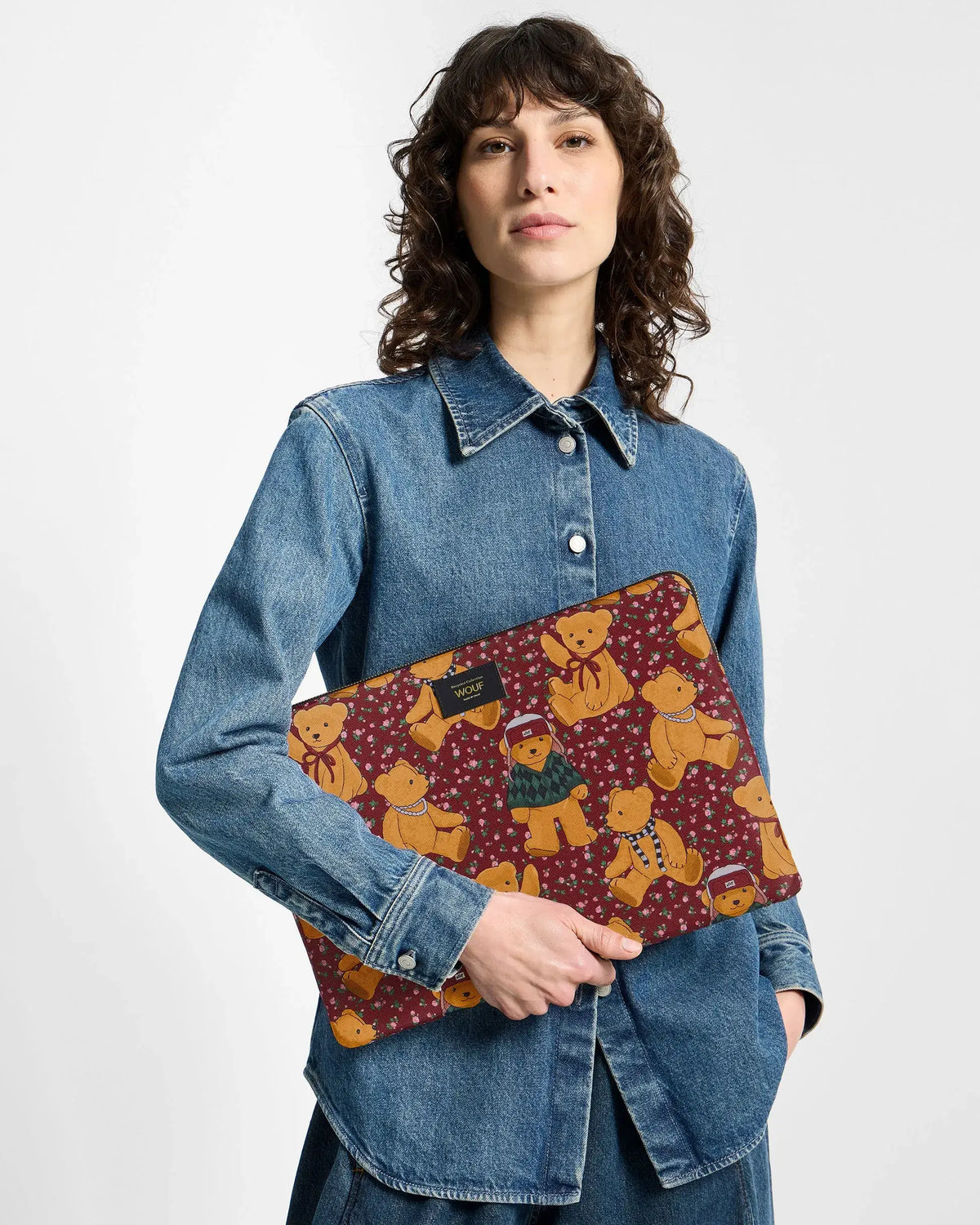 Photo mannequin de la housse de protection Cozy pour ordinateur 13 et 14 pouces