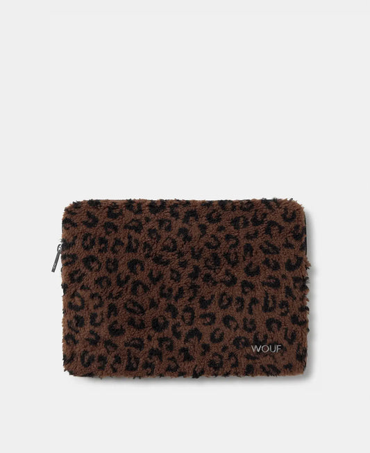 Housse de protection Romy avec fausse fourrure pour ordinateurs 13 et 14 pouces de chez Wouf