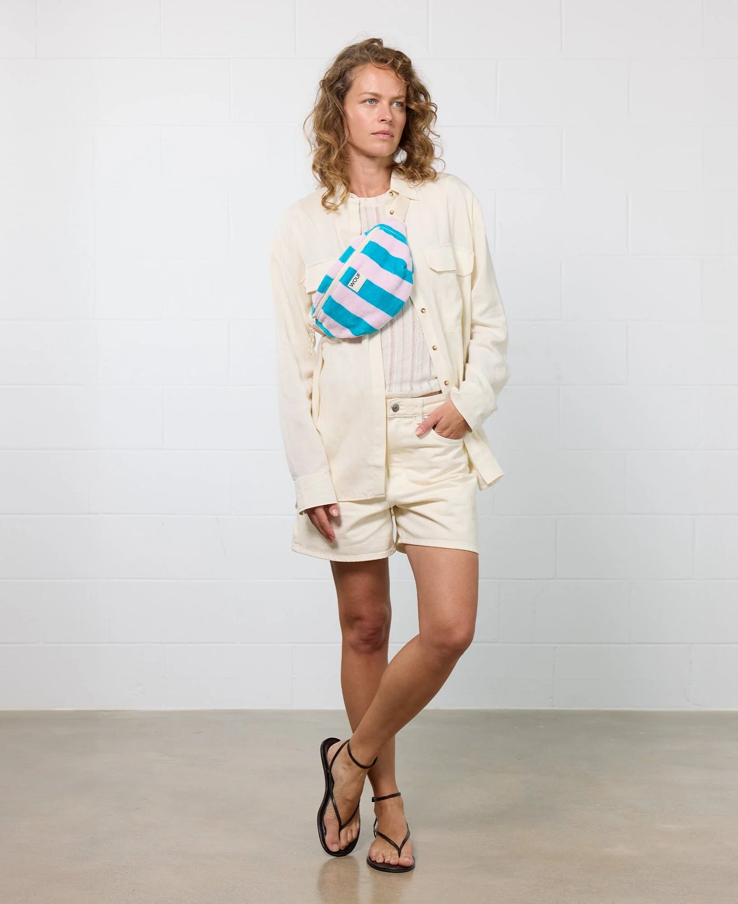 Wouf - Sac banane Lanzarote de la collection Terry avec sa matière éponge