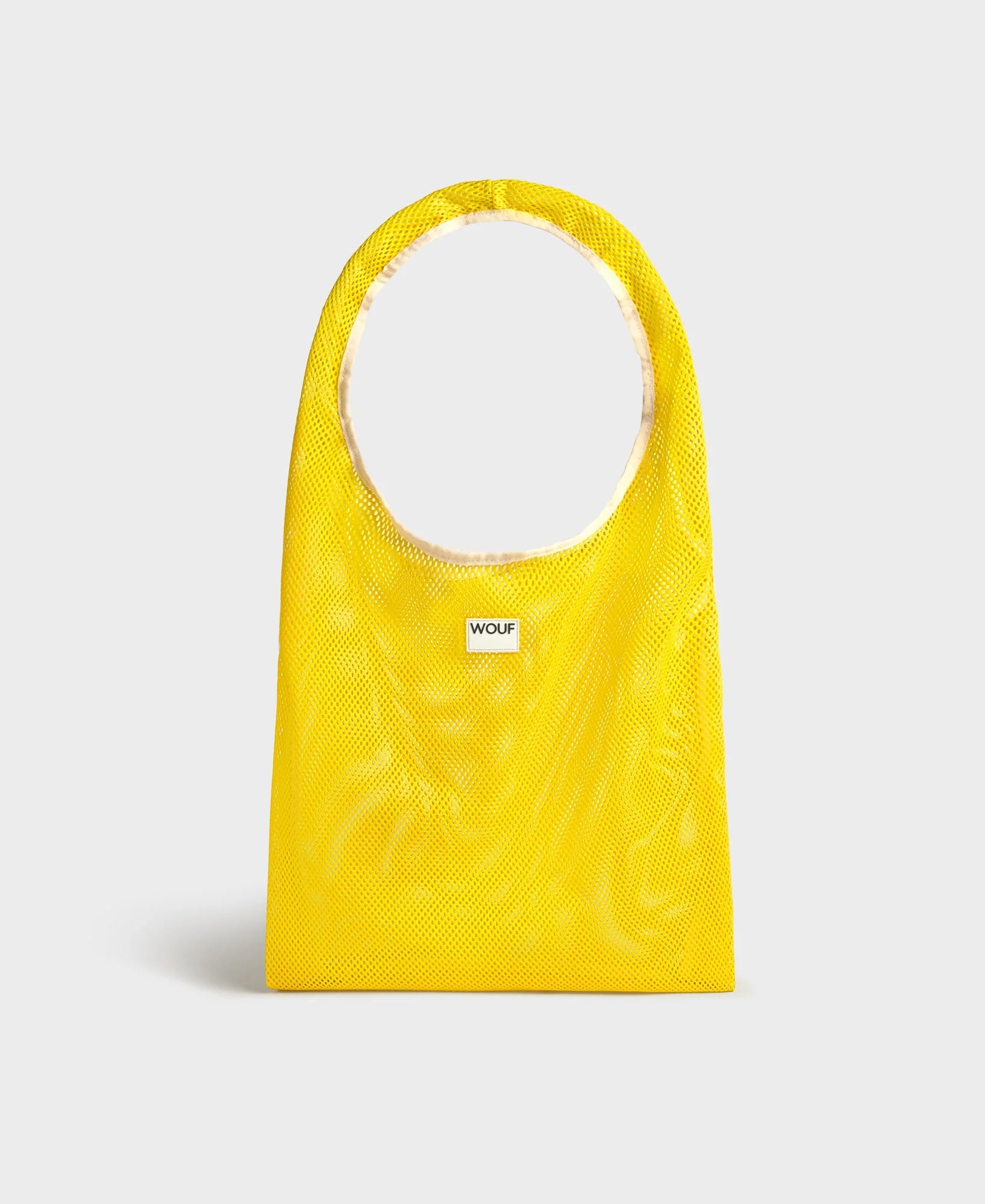 Wouf - Sac t-shirt Ray  filet jaune Ray, collection Mesh 