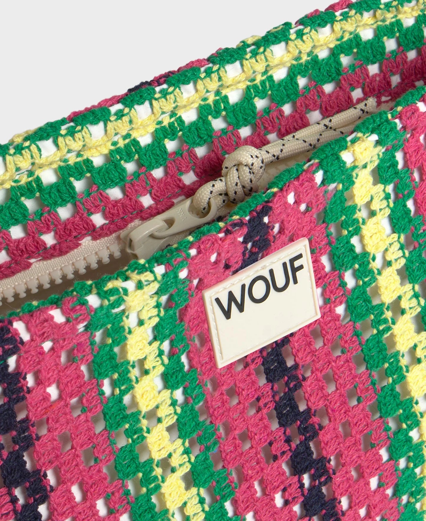 Wouf - Trousse de toilette Tramontane de la collection Crochet