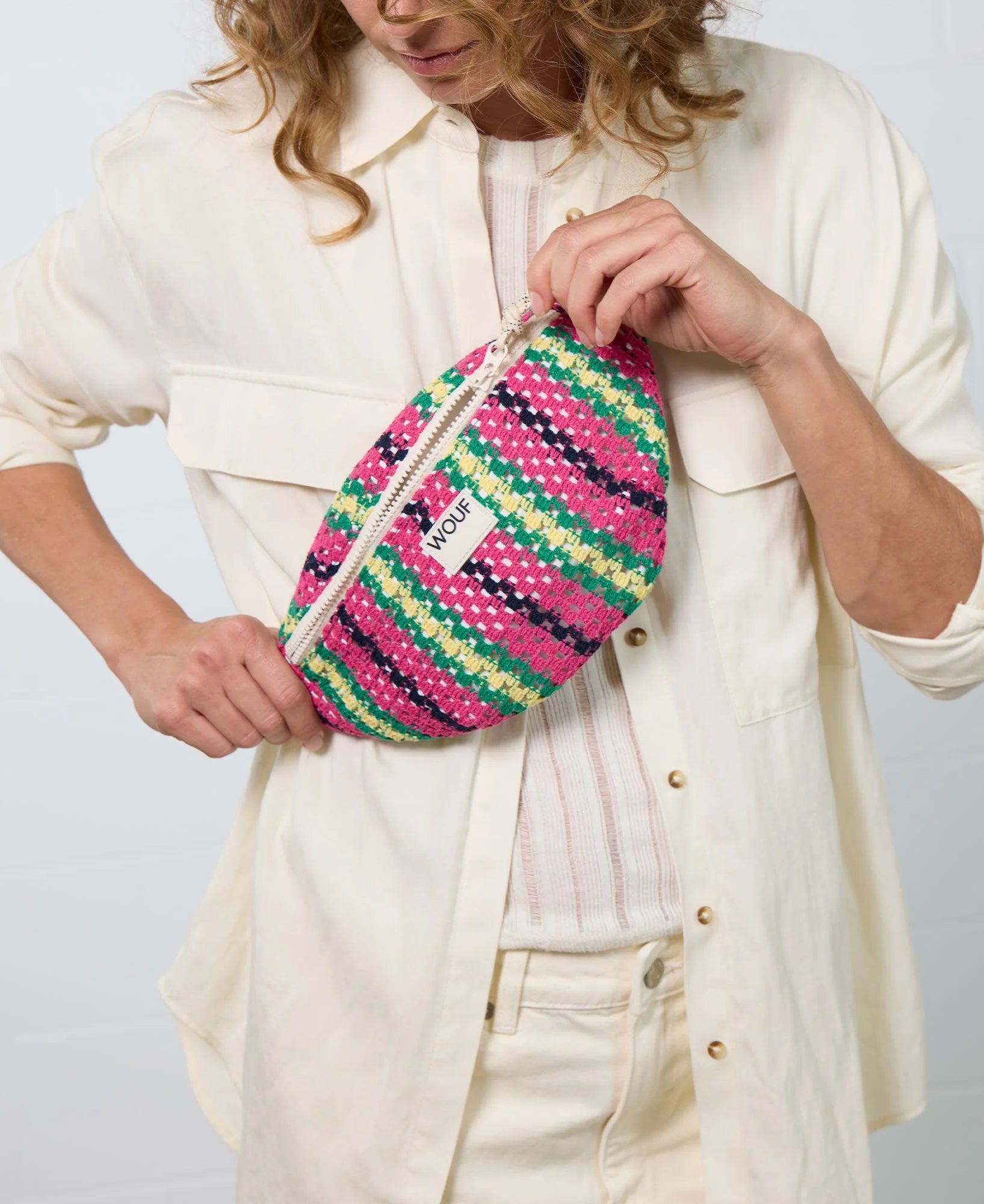 Wouf - Sac banane Tramontane de la collection Crochet 