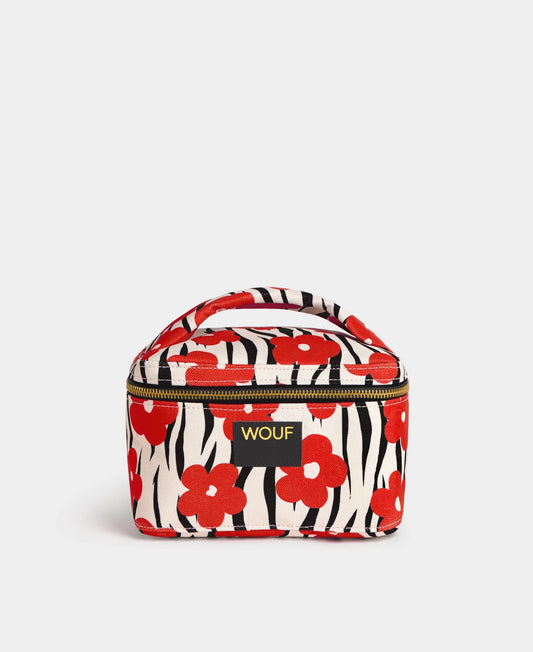 Trousse de toilette Vanity Wildflower de chez Wouf