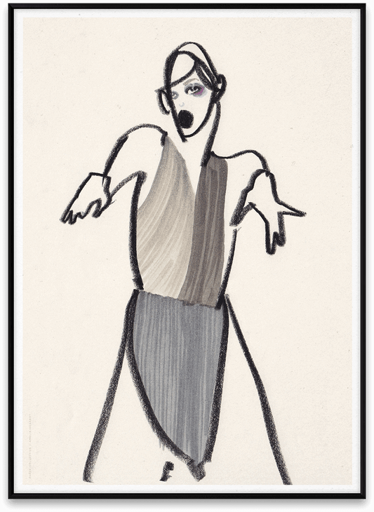 Dancer 03 - Illustration 50x70cm