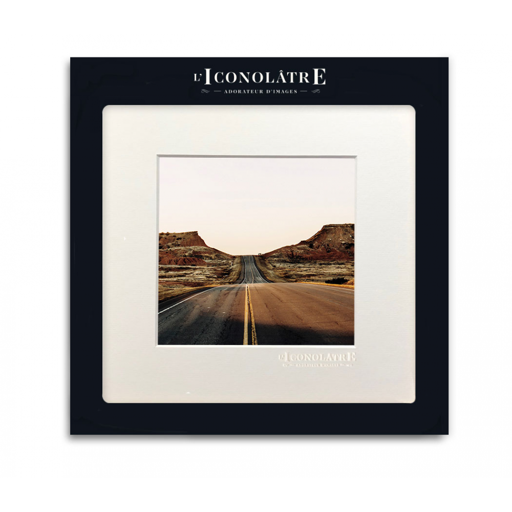 Photographie 22x22 d'une route dans le désert par Image Republic 