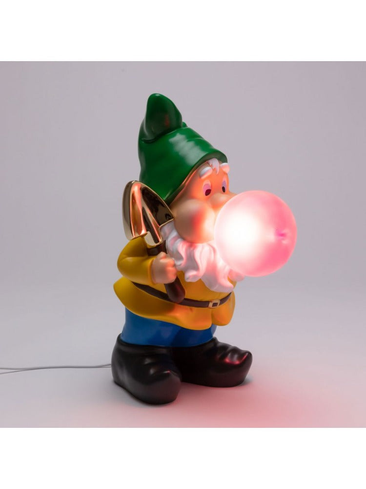 Gummy Working - Lampe nain avec bulle de chewing-gum - Seletti