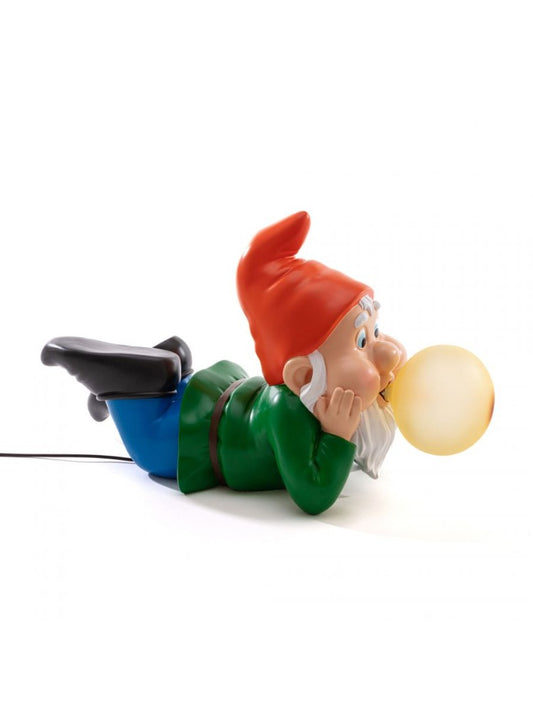 Gummy Dreaming - Lampe nain avec bulle de chewing-gum - Seletti
