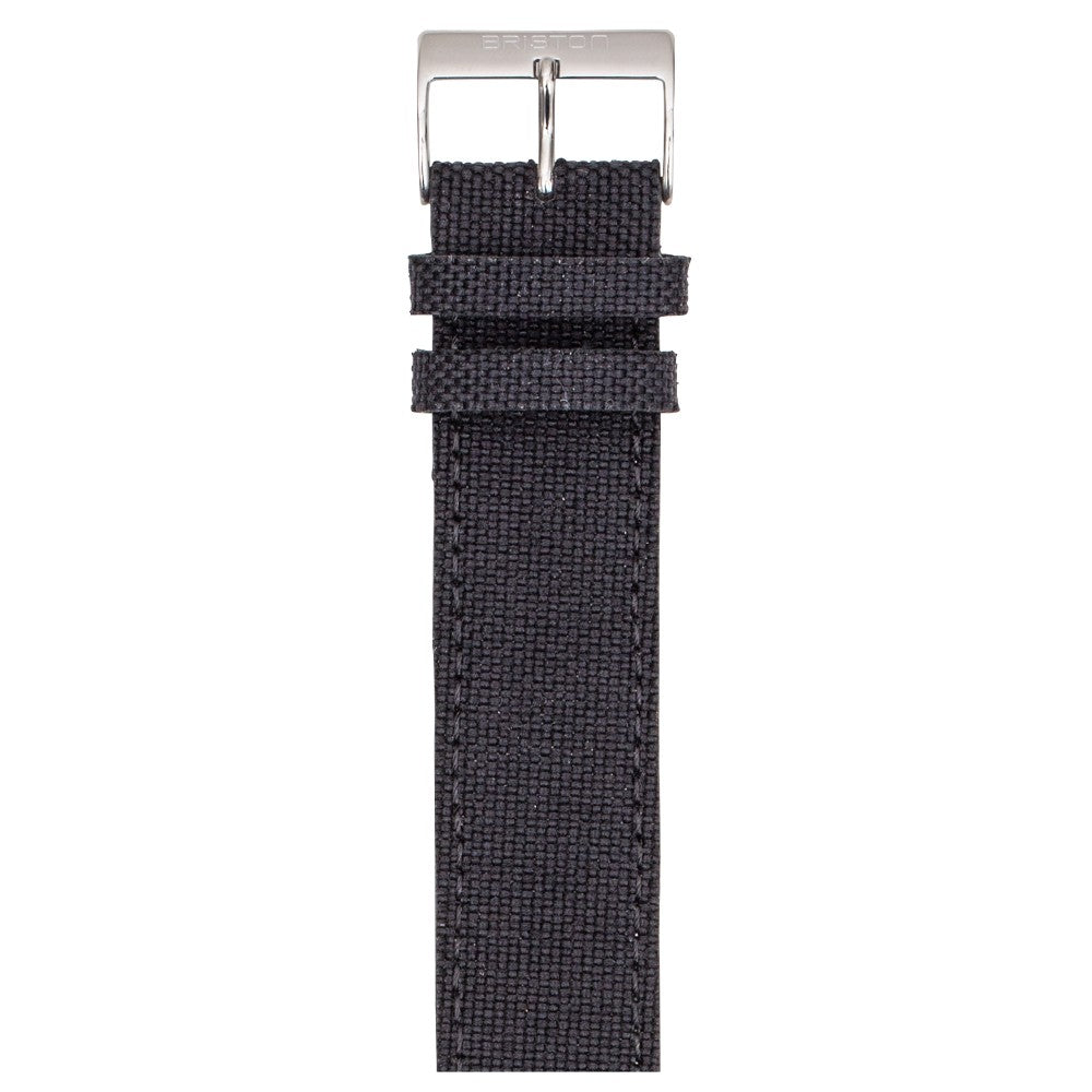 Canvas Noir - Bracelet Sport Cuir 235mm