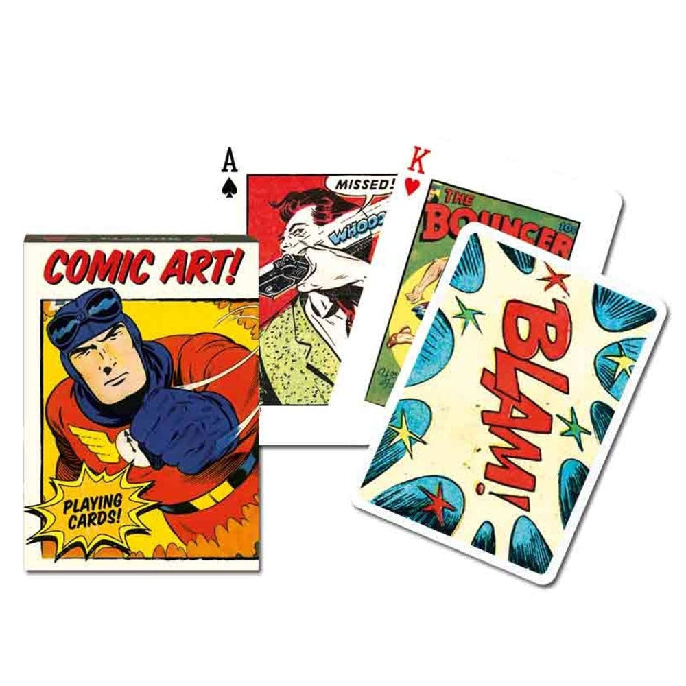 Vintage Comic - Jeu de 55 cartes