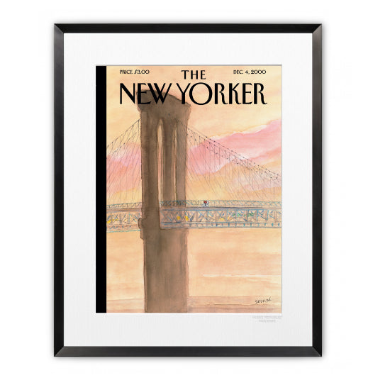 Affiche 55 Sempé - Way To Brooklyn - Collection The New Yorker - Image Republic