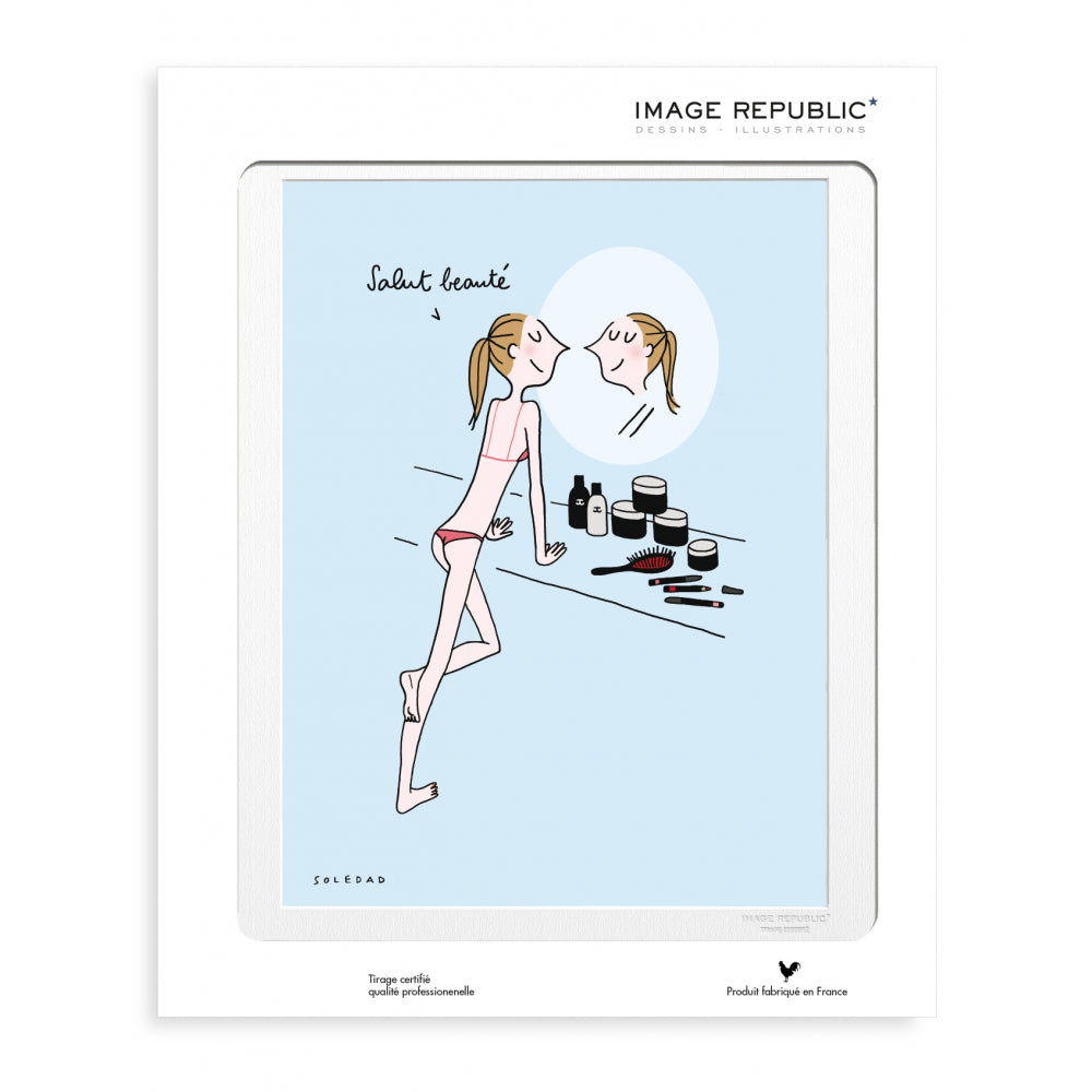 Belle Miroir - collection Soledad Bravi - tirage haute qualité - Image Republic