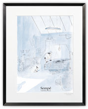 Charger l&#39;image dans la galerie, Affiche Sempé - Garage - Tirage Image Republic
