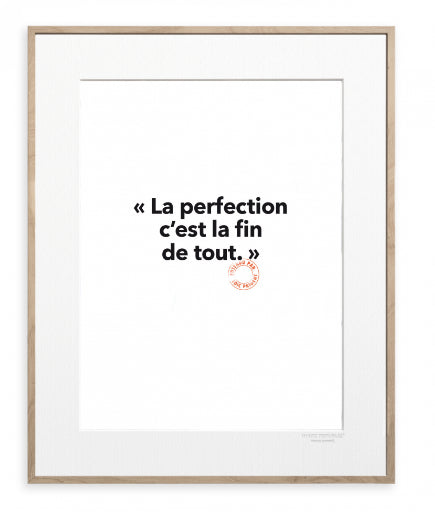 78 - La Perfection - Collection Entendu par Loïc Prigent