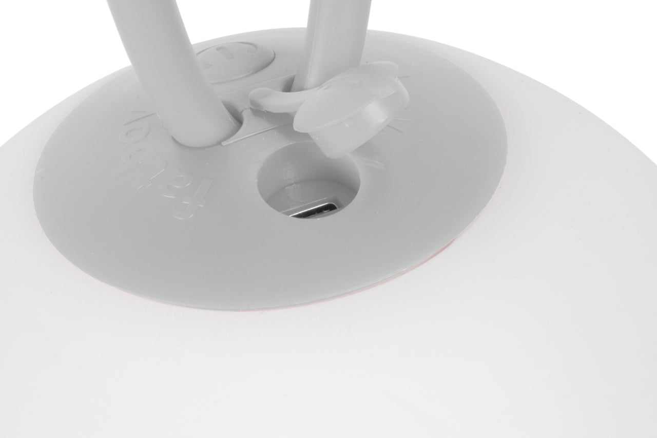 Bolleke Light Grey - Lampe nomade d'extérieur