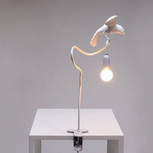 Charger l&#39;image dans la galerie, Lampe avec pince Sparrow Cruising - Lampe moineau en vol - Marcantonio pour Seletti
