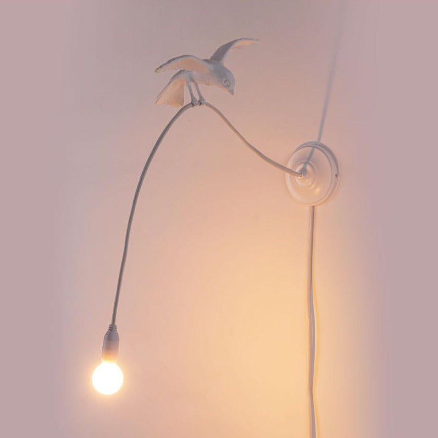 Applique Sparrow Cruising - Lampe murale moineau en vol - Marcantonio pour Seletti