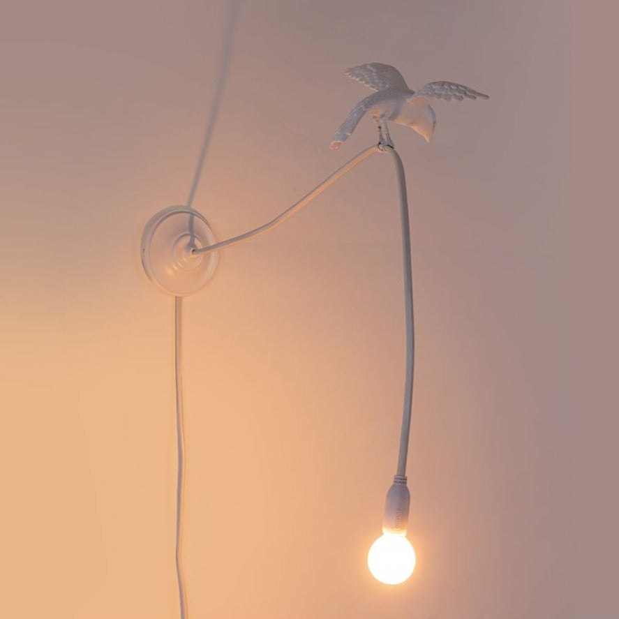 Applique Sparrow Cruising - Lampe murale moineau en vol - Marcantonio pour Seletti