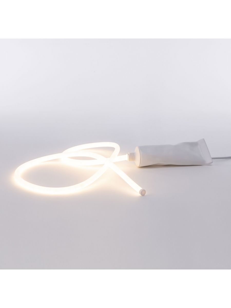 toothpaste glow - lampe LED tube de dentifrice - Seletti