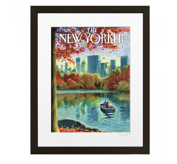170 Drooker - Row Boat - Collection The New Yorker