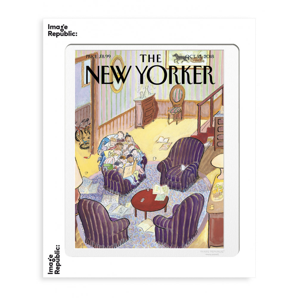 195 Sempé - Reading Group - Collection The New Yorker
