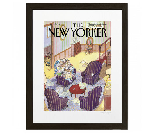 195 Sempé - Reading Group - Collection The New Yorker