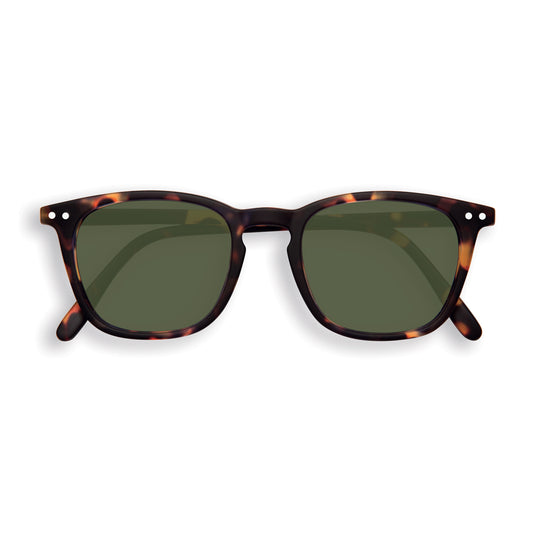 E Sun Tortoise Green Lenses - Lunettes de Soleil