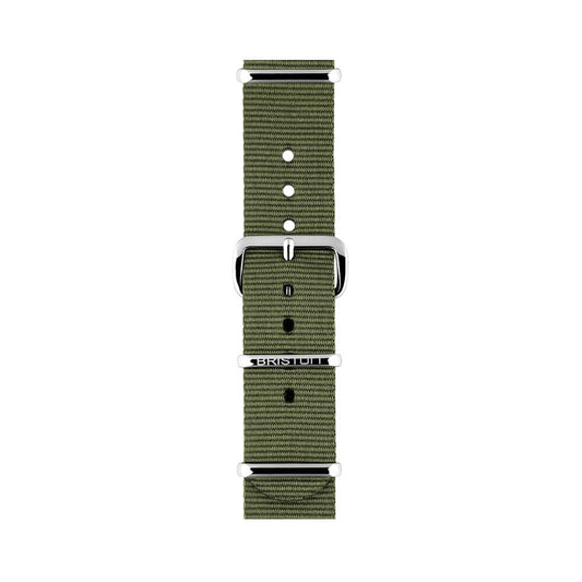 Chic Vert Militaire - Bracelet type NATO 230mm