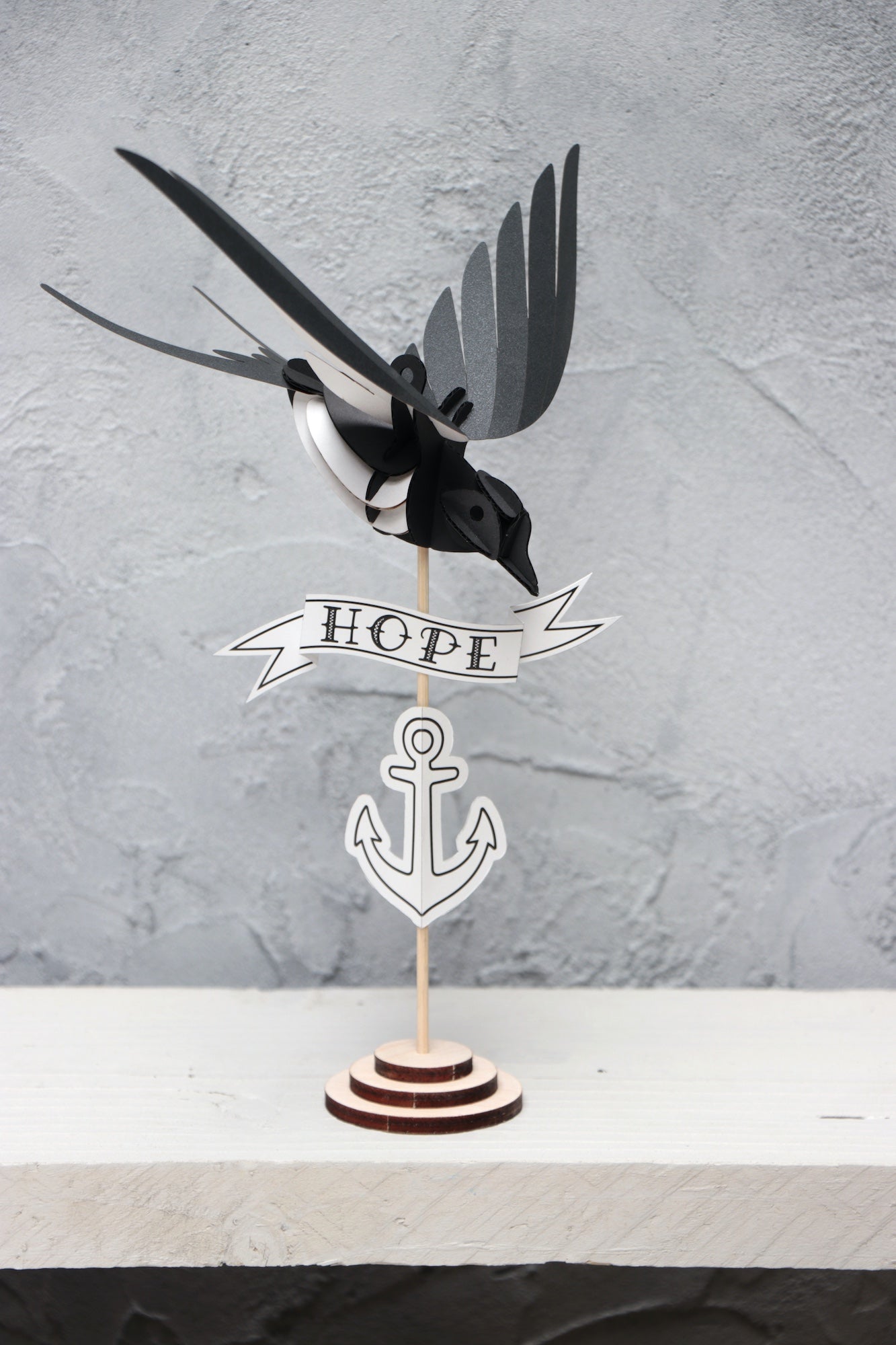 Hirondelle - Puzzle 3D Collection Oiseaux