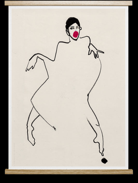 Dancer 02 - Illustration 30x40