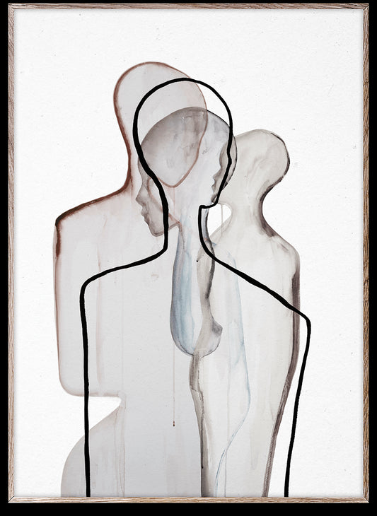 "Mother" - illustration par Peytil pour Paper Collective. Se décline en trois formats : A5, 30x40 et 50x70 cm