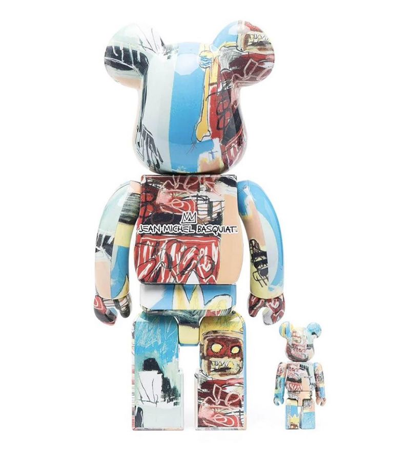 Versp Bearbrick Jean Michel Basquiat 100% + 400% par Medicom Toy
