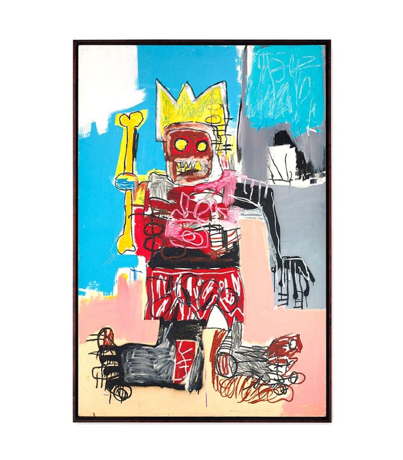 Boîte du Bearbrick Jean Michel Basquiat 100% + 400% par Medicom Toy