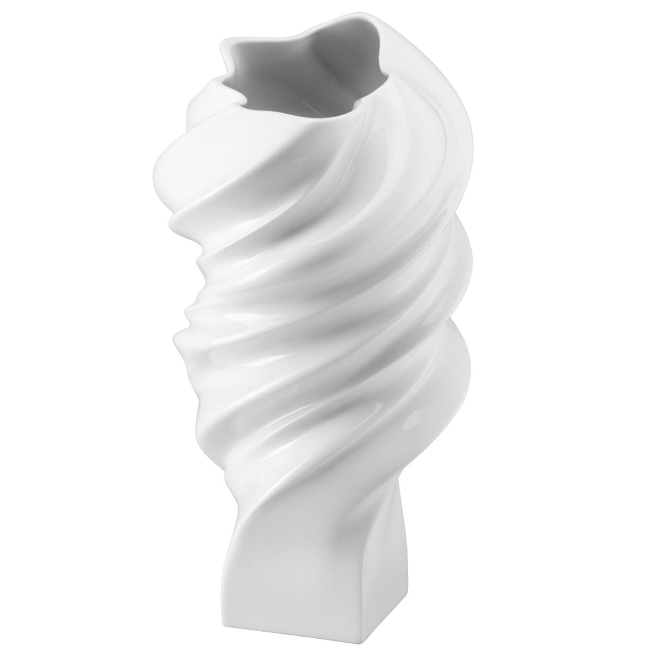Squall - Vase Blanc Brillant