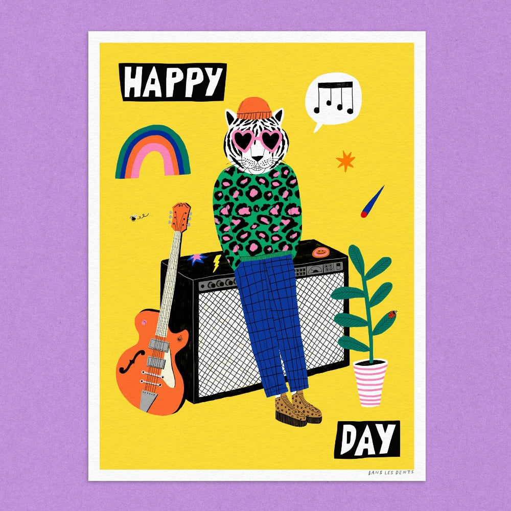 Happy Day - Illustration Dans les Dents