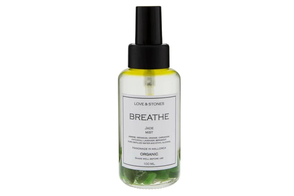 Breathe - Brume d'Ambiance à la pierre de jade, citron et romarin - Love and Stones