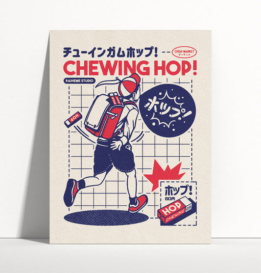 Chewing-Gum - Illustration