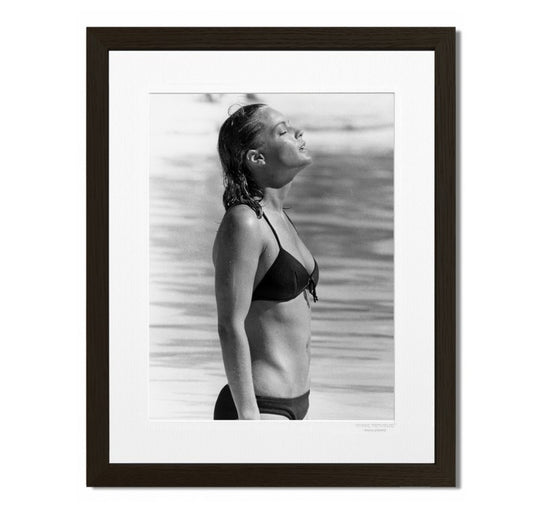 Romy Schneider - tirage photo noir et blanc sur papier photo - Image Republic