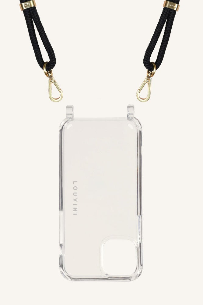 Charlie - Coque transparente avec Cordons pour iPhone 11 Pro- Louvini Paris