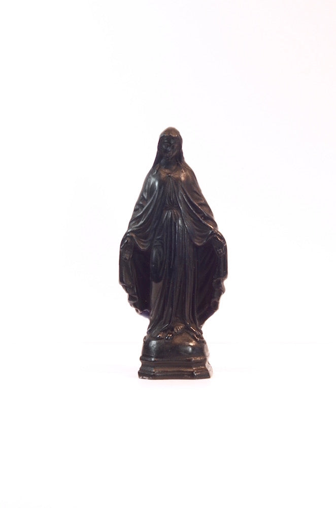 Mini Miraculeuse Noir - Statuette en cire fabriquée par la Ciergerie Des Prémontrés