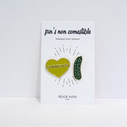 Cornichon - Duo de Pin's - Félicie Aussi