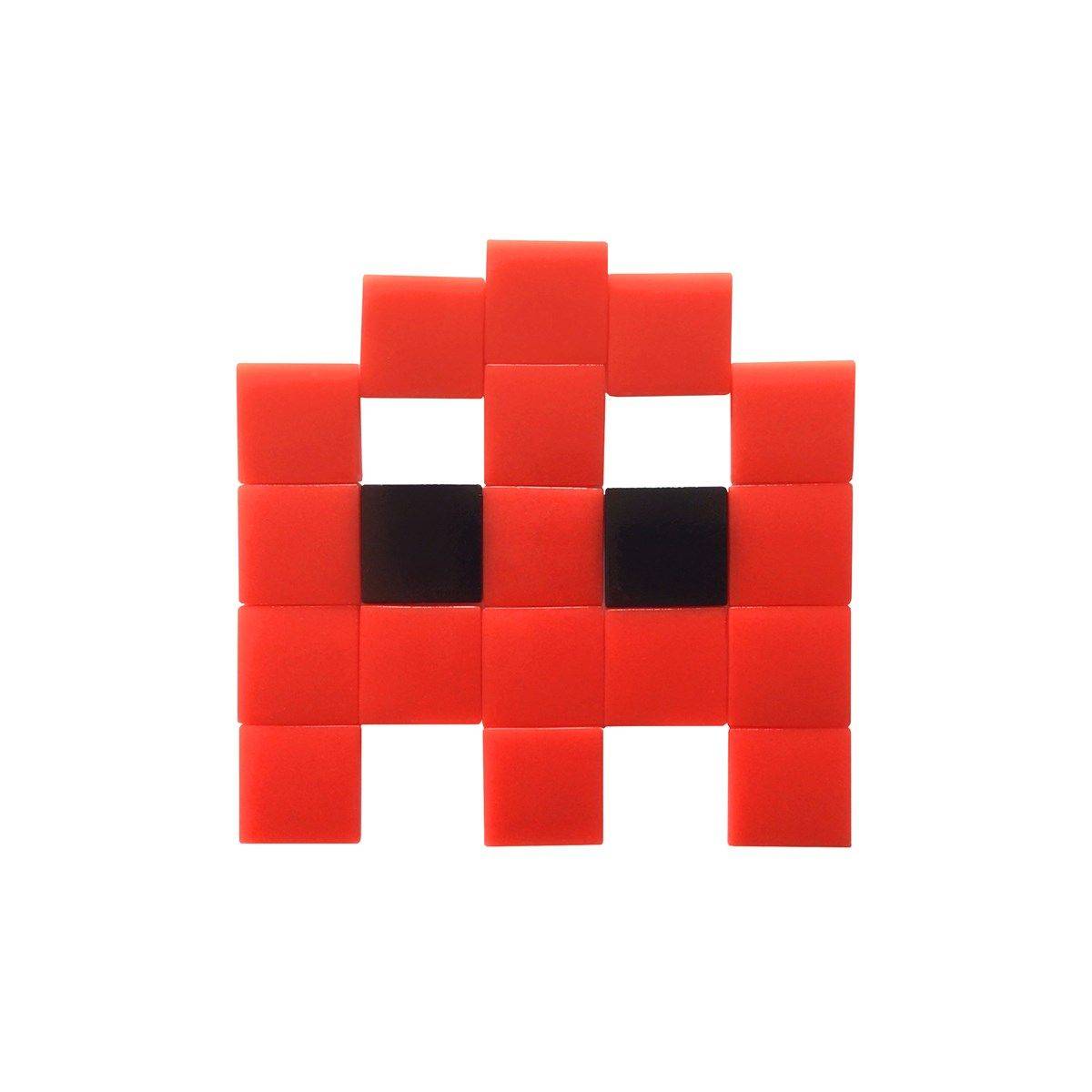 Mosaïque Invaders Fantôme - Rouge