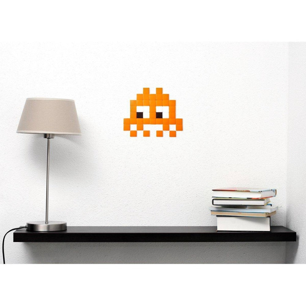 Space invaders orange - set de mosaïque DIY en forme de space invaders - Fenel et Arno